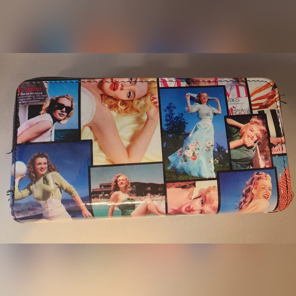 Marilyn Monroe Vintage double Pocket Wallet